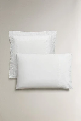 EMBROIDERED PILLOWCASE