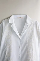 EMBROIDERED COTTON SHIRT