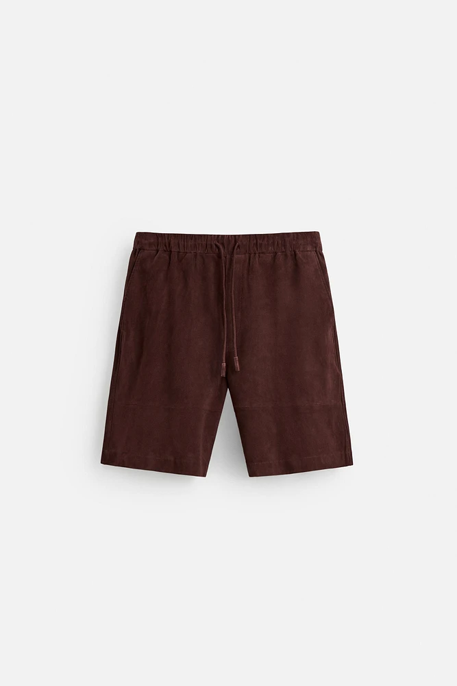 LIMITED EDITION SUEDE SHORTS