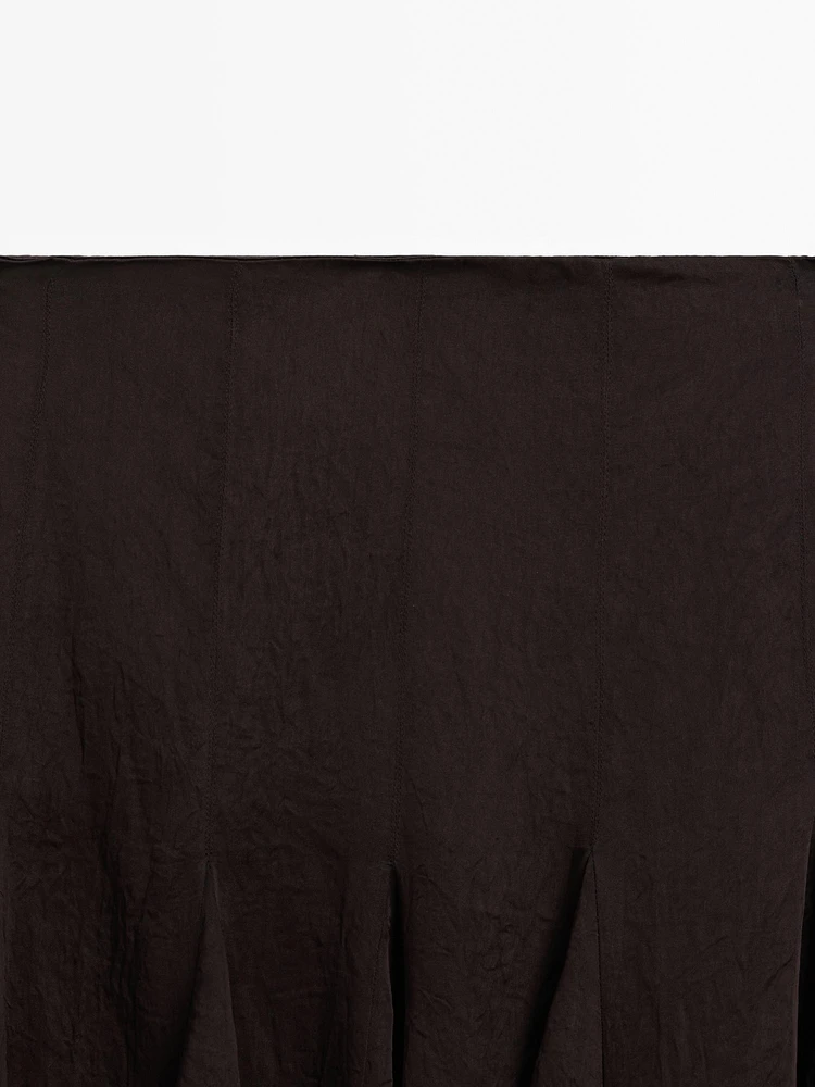 Skirt with flounce detail - Studio
