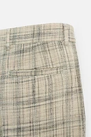 LIMITED EDITION CHECKED SUIT PANTS