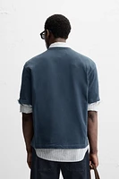 CAMBRIDGE© RAISED TEXT T-SHIRT