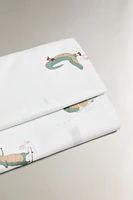 CHILDREN’S CROCODILE FLAT SHEET