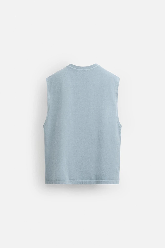 RELAXED FIT TANK T-SHIRT