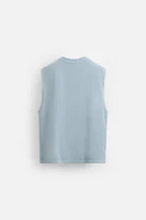 RELAXED FIT TANK T-SHIRT