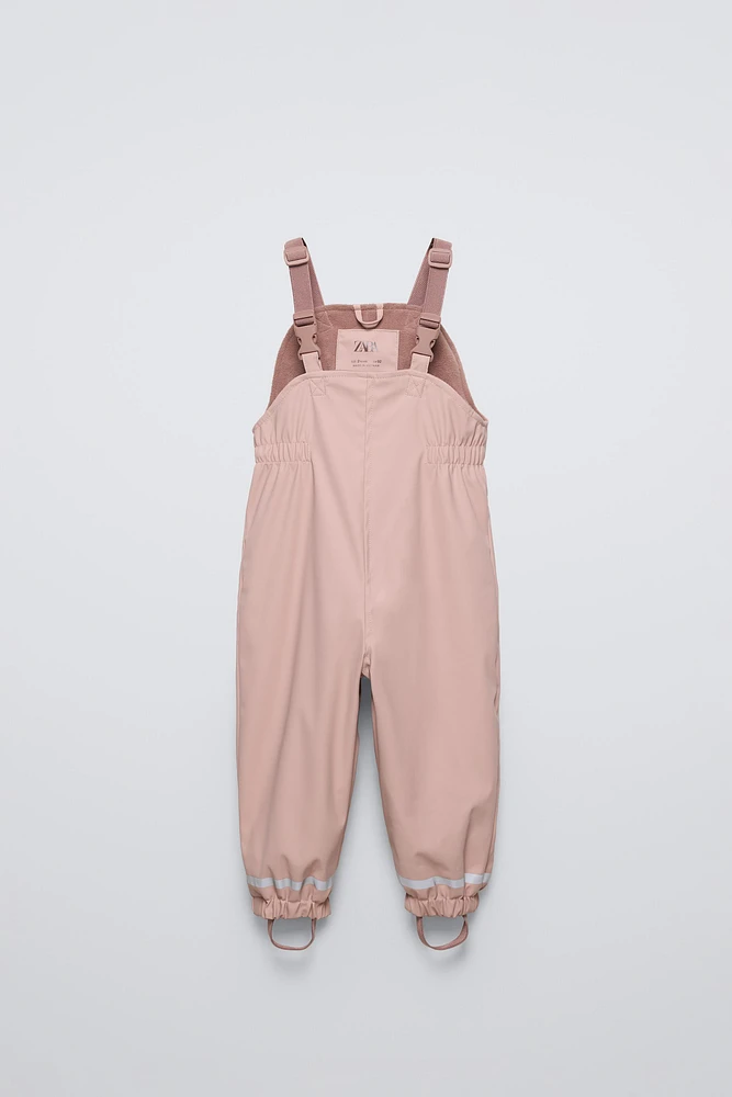 RUBBERIZED WATER RESISTANT OVERALLS