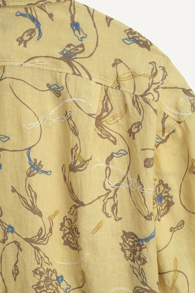 CHEMISE IMPRIMÉE BRODÉE ÉDITION LIMITÉE