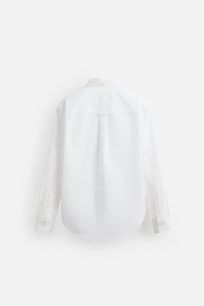 CHEMISE OXFORD À POCHE
