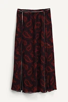 PRINTED MIDI SKIRT LIMITED EDITION