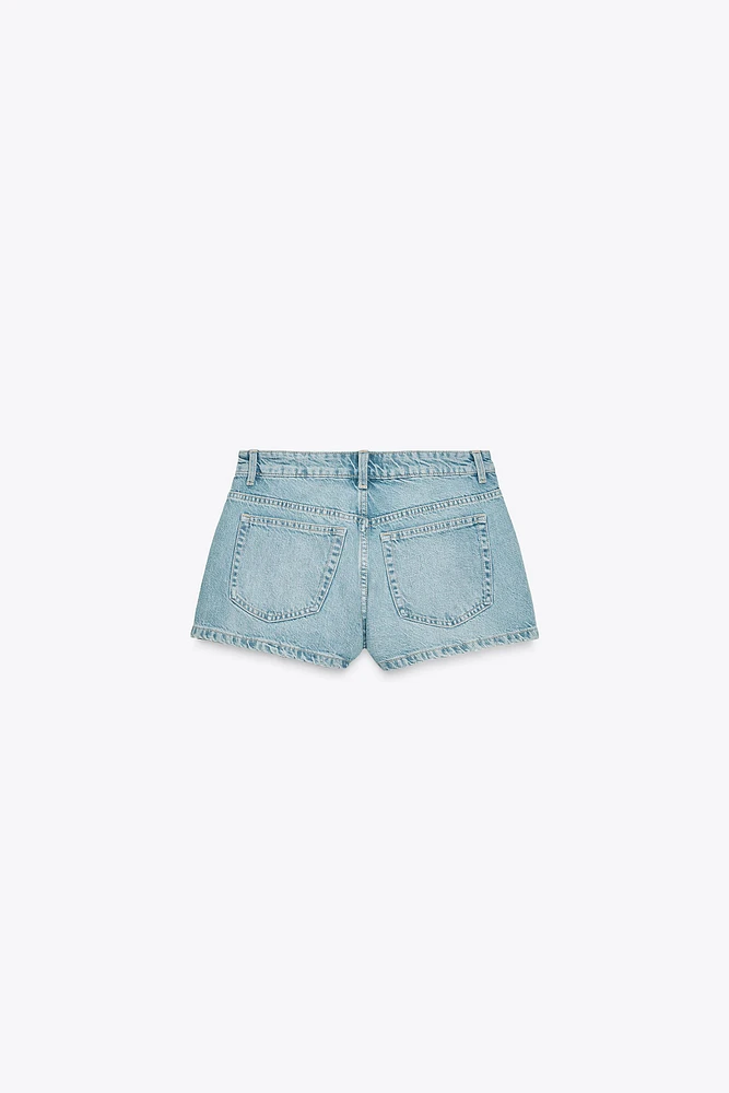 SHORT CHINO EN JEAN TRF