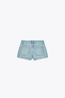 SHORT CHINO EN JEAN TRF