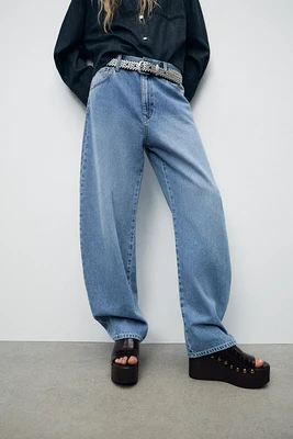 TRF CURVE TAPERED HIGH WAIST JEANS