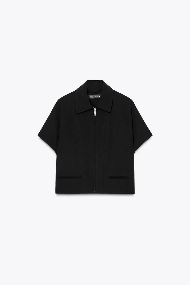 ZW COLLECTION CROPPED JACKET