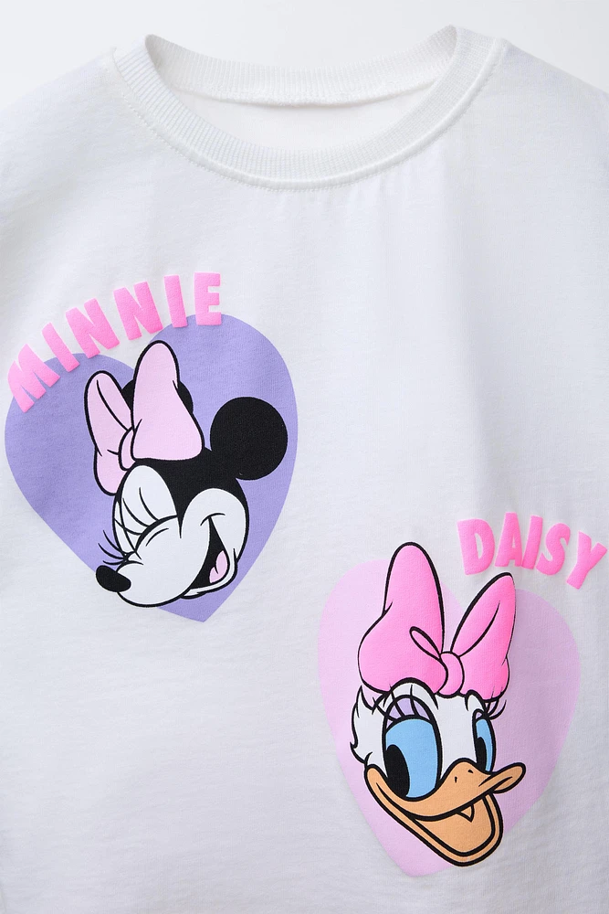 MINNIE MOUSE AND DAISY DUCK © DISNEY T-SHIRT BIKER LEGGINGS SET