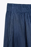 TEXTURED BALLOON PANTS