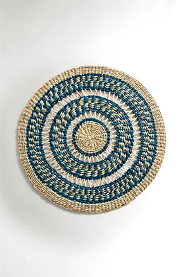 ROUND COLORED WOVEN PLACEMAT