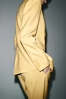 ZW COLLECTION FLARE PANTS WITH SIDE VENTS