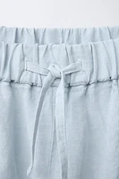 PANTALON 100 % LIN