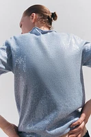 SEQUIN KNIT TOP