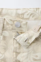 PRINTED SHORTS