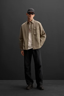 TECHNICAL POCKET OVERSHIRT