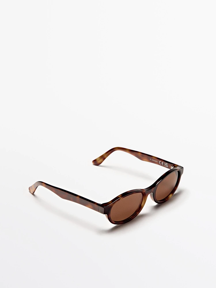Petites lunettes de soleil rondes