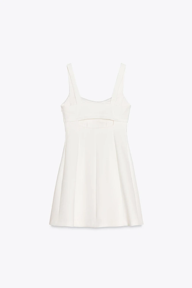 A-LINE SILHOUETTE MINI DRESS