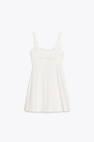 A-LINE SILHOUETTE MINI DRESS