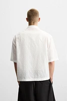 GEOMETRIC EMBROIDERED SHIRT