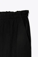 TEXTURED WEAVE PANTS