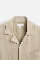 CHEMISE OVERSIZE FIT LIN - VISCOSE