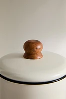 POT FRIANDISES ÉMAIL PETIT FORMAT ANIMAL DE COMPAGNIE