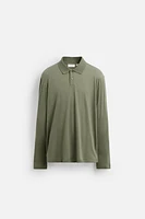 LIGHTWEIGHT COTTON POLO SHIRT