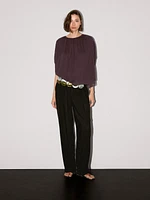 Short double-layer cape
