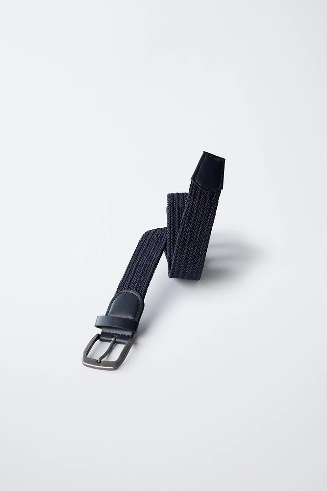 CEINTURE ÉLASTIQUE TRESSÉE