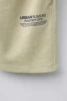 ENSEMBLE INTERLOCK T-SHIRT ET BERMUDA