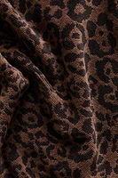 ANIMAL PRINT VELOUR BEACH TOWEL