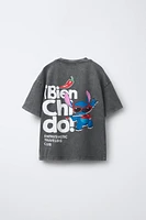 T-SHIRT DÉLAVÉ LILO & STITCH © DISNEY