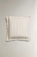STRIPED PRINT PILLOWCASE
