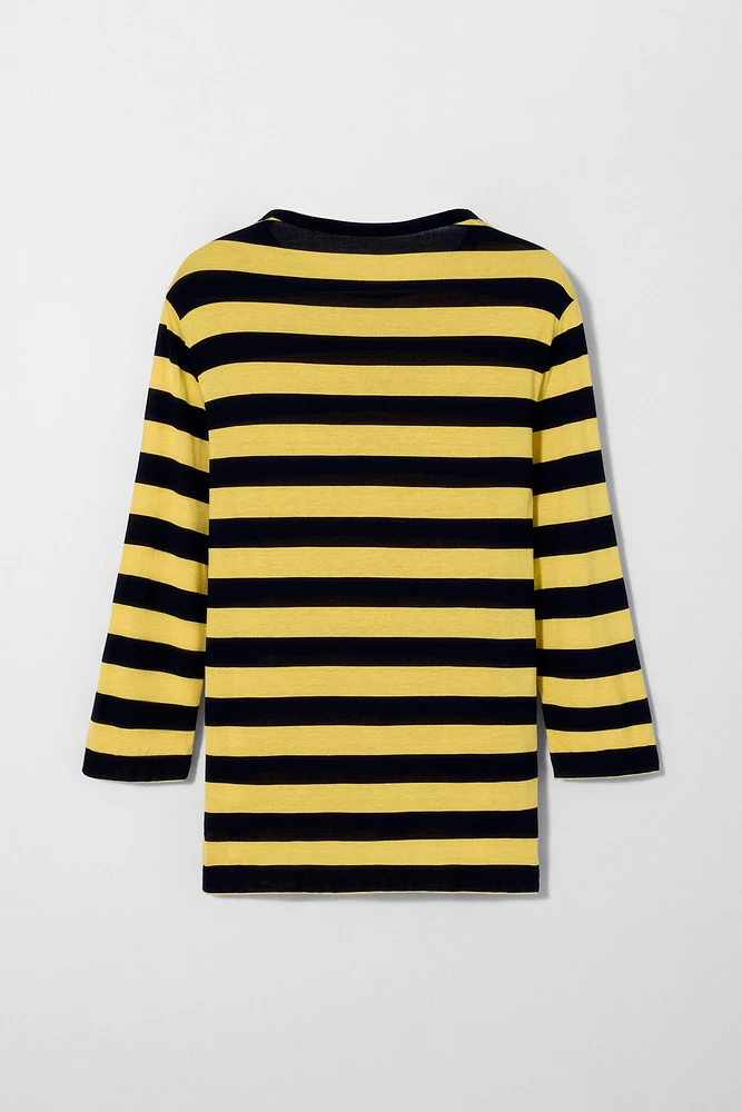 T-SHIRT RAYURES BOBBY GILLESPIE X ZARA