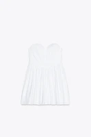 SHORT SWEETHEART NECKLINE DRESS