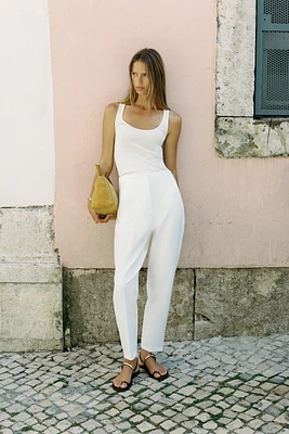 PANTALON TAILLE HAUTE