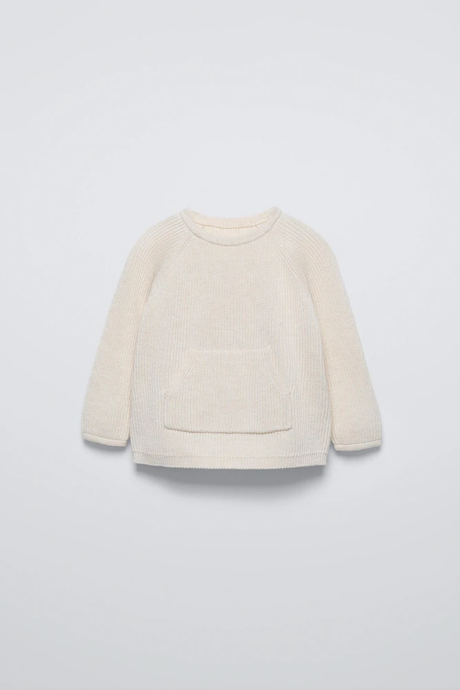 PURL KNIT SWEATER
