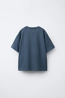 HEAVY WEIGHT WASHED EFFECT T-SHIRT