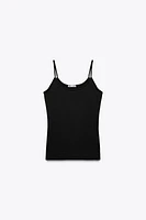 POLYAMIDE SPAGHETTI STRAP CAMISOLE