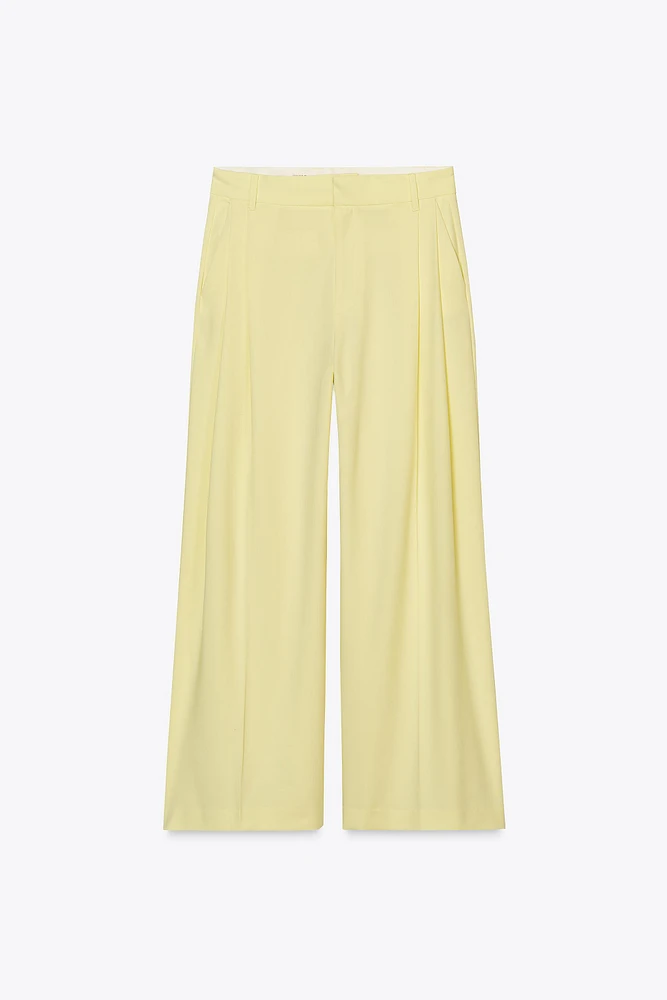 PANTALON DE COSTUME À DOUBLE PLI