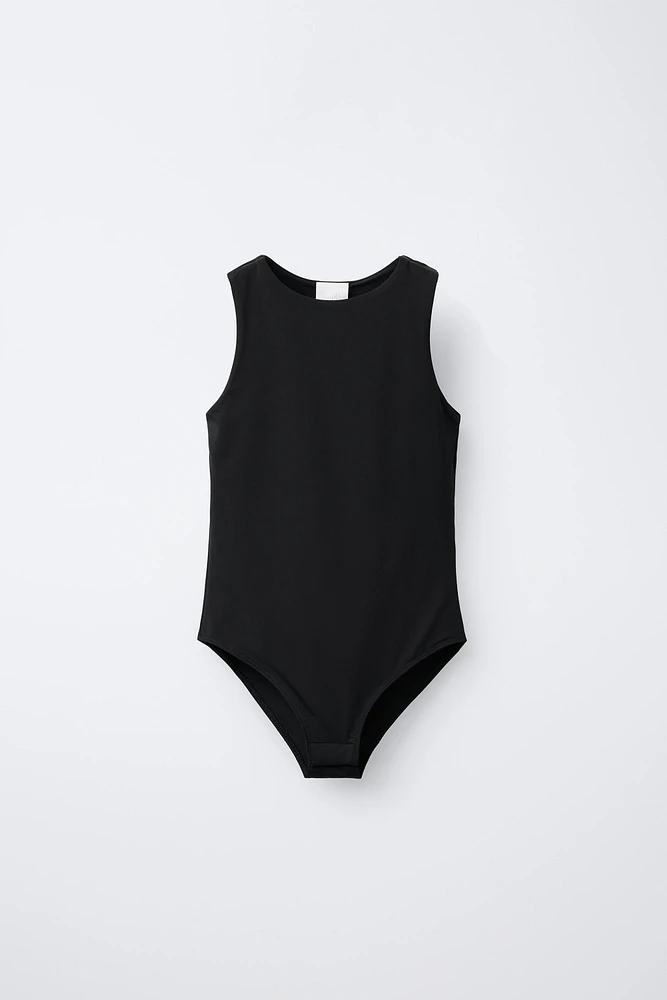 HALTER BODYSUIT