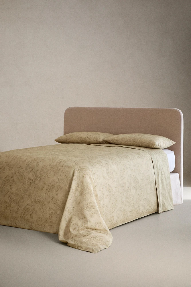 DRAP PLAT IMPRIMÉ PAISLEY