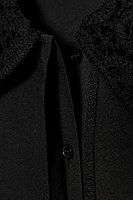 ZW COLLECTION CROCHET SHIRT