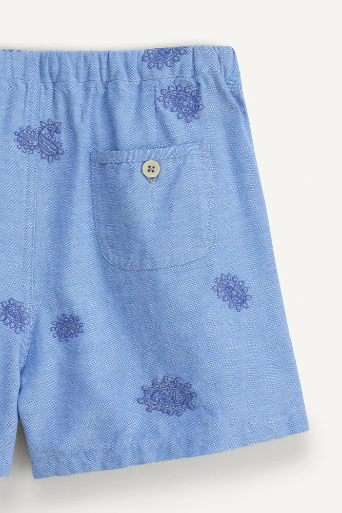 BERMUDA BRODERIE PAISLEY ÉDITION LIMITÉE